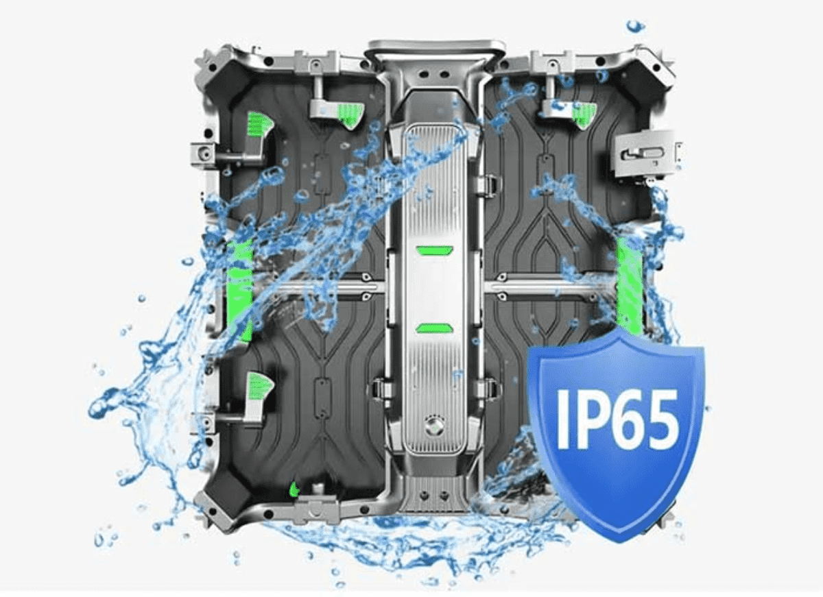 8.IP65 Por- és vízálló